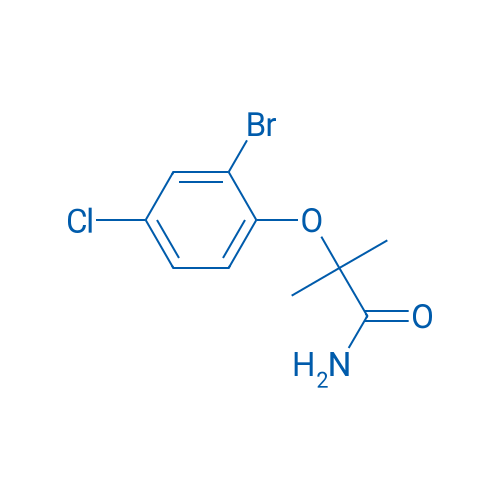 2-(2-Bromo-4-chlorophenoxy)-2-methylpropanamide 1g