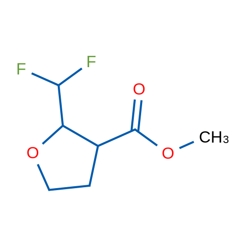 Methyl 2-(difluoromethyl)tetrahydrofuran-3-carboxylate 1g