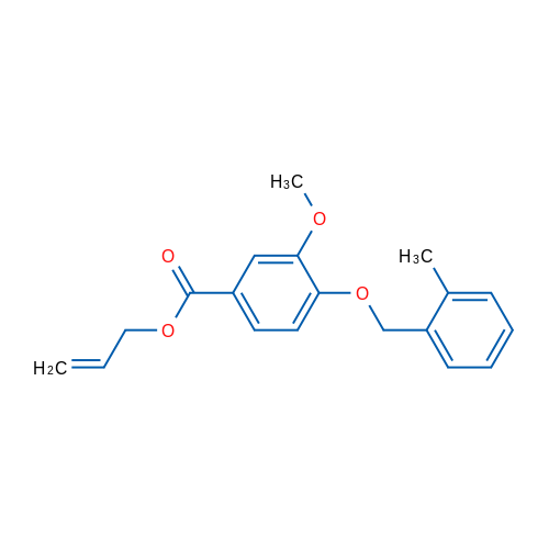 Allyl 3-methoxy-4-((2-methylbenzyl)oxy)benzoate 1g