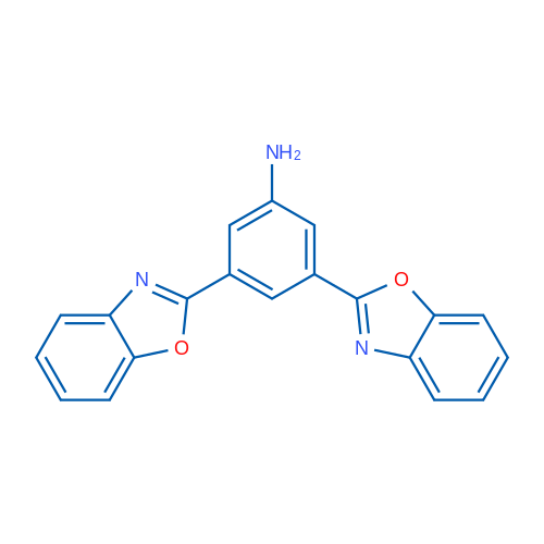 3,5-Bis(benzo[d]oxazol-2-yl)aniline 1g