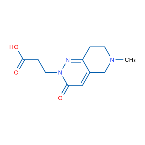 3-(6-Methyl-3-oxo-5,6,7,8-tetrahydropyrido[4,3-c]pyridazin-2(3H)-yl)propanoic acid 1g