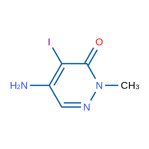 5-Amino-4-iodo-2-methylpyridazin-3(2H)-one 1g