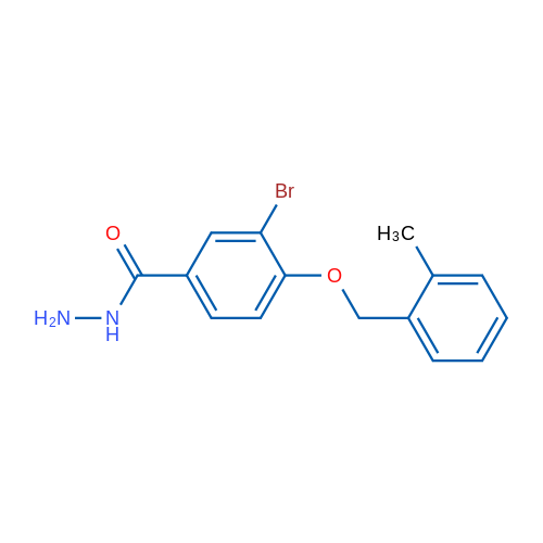 3-Bromo-4-((2-methylbenzyl)oxy)benzohydrazide 5g