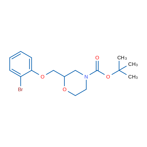 tert-Butyl 2-((2-bromophenoxy)methyl)morpholine-4-carboxylate 1g