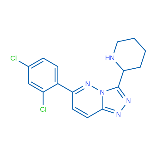 6-(2,4-Dichlorophenyl)-3-(piperidin-2-yl)-[1,2,4]triazolo[4,3-b]pyridazine 1g