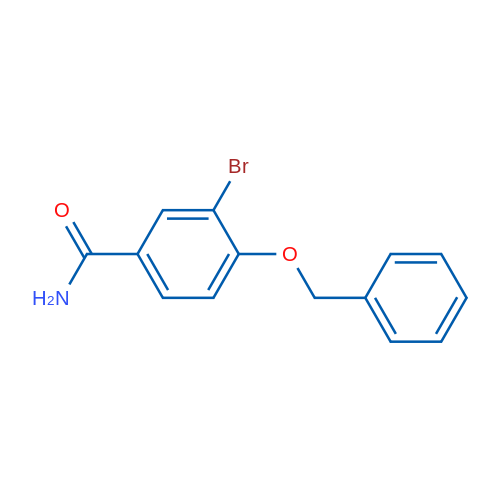 4-(Benzyloxy)-3-bromobenzamide 5g