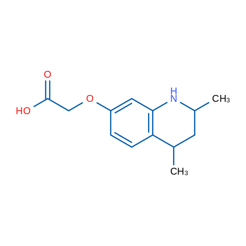 2-((2,4-Dimethyl-1,2,3,4-tetrahydroquinolin-7-yl)oxy)acetic acid 1g