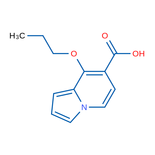 8-Propoxyindolizine-7-carboxylic acid 1g