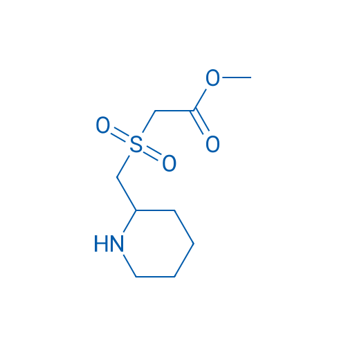 Methyl 2-[(piperidin-2-yl)methanesulfonyl]acetate 5g