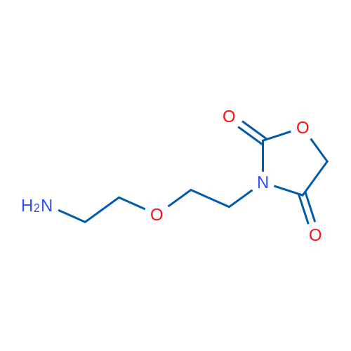 3-[2-(2-Aminoethoxy)ethyl]-1,3-oxazolidine-2,4-dione 1g