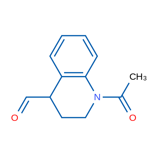 1-Acetyl-1,2,3,4-tetrahydroquinoline-4-carbaldehyde 1g