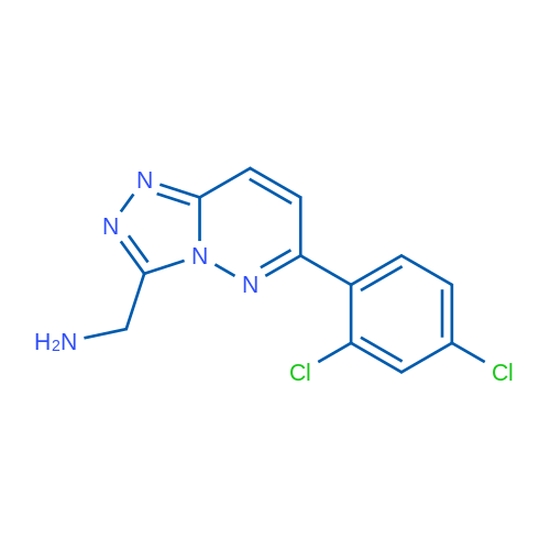 (6-(2,4-Dichlorophenyl)-[1,2,4]triazolo[4,3-b]pyridazin-3-yl)methanamine 1g