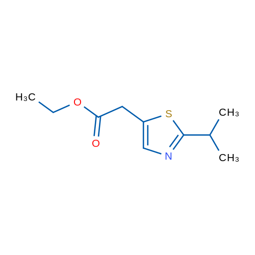 Ethyl 2-(2-isopropylthiazol-5-yl)acetate 1g
