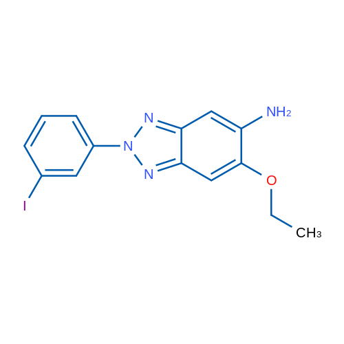 6-Ethoxy-2-(3-iodophenyl)-2H-benzo[d][1,2,3]triazol-5-amine 1g