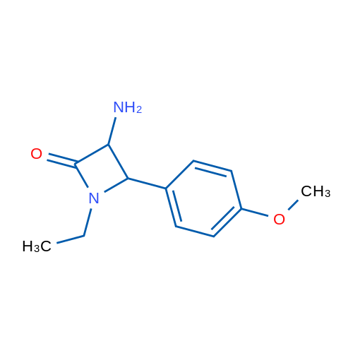 3-Amino-1-ethyl-4-(4-methoxyphenyl)azetidin-2-one 1g