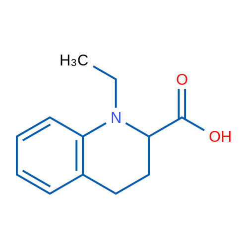1-Ethyl-1,2,3,4-tetrahydroquinoline-2-carboxylic acid 1g