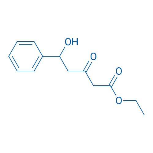 Ethyl 5-hydroxy-3-oxo-5-phenylpentanoate 250mg