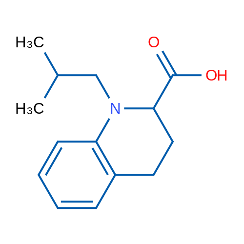 1-Isobutyl-1,2,3,4-tetrahydroquinoline-2-carboxylic acid 1g