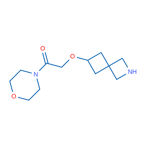 2-(2-Azaspiro[3.3]heptan-6-yloxy)-1-morpholinoethanone 1g