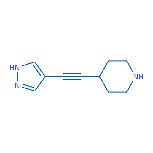 4-((1H-Pyrazol-4-yl)ethynyl)piperidine 1g