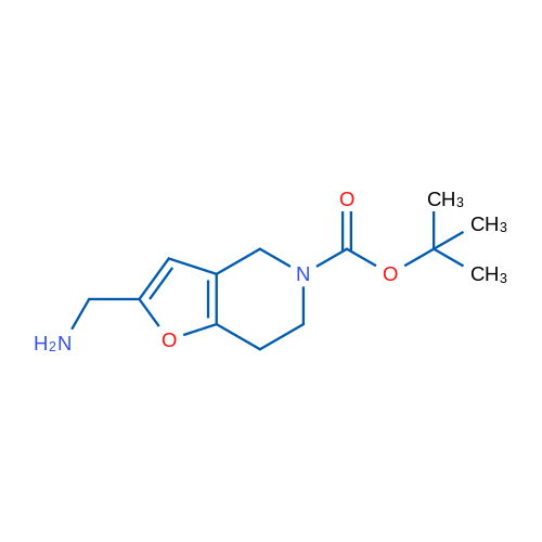 tert-Butyl 2-(aminomethyl)-6,7-dihydrofuro[3,2-c]pyridine-5(4H)-carboxylate 1g