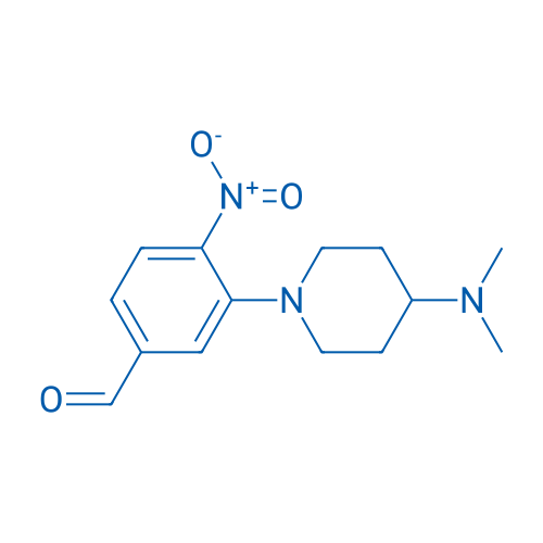 3-(4-(Dimethylamino)piperidin-1-yl)-4-nitrobenzaldehyde 1g