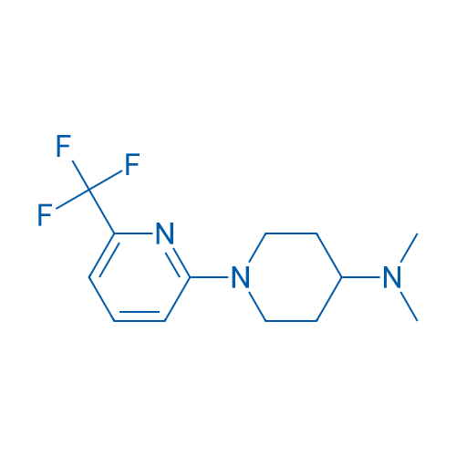 N,N-Dimethyl-1-(6-(trifluoromethyl)pyridin-2-yl)piperidin-4-amine 1g