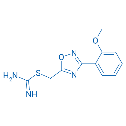 (3-(2-Methoxyphenyl)-1,2,4-oxadiazol-5-yl)methyl carbamimidothioate 1g