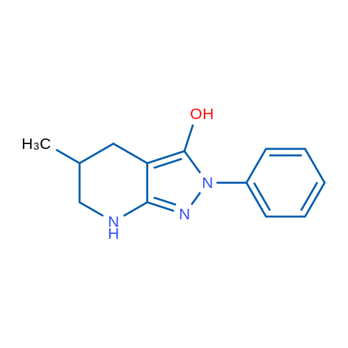 5-Methyl-2-phenyl-4,5,6,7-tetrahydro-2H-pyrazolo[3,4-b]pyridin-3-ol 1g