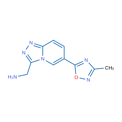 (6-(3-Methyl-1,2,4-oxadiazol-5-yl)-[1,2,4]triazolo[4,3-a]pyridin-3-yl)methanamine 1g