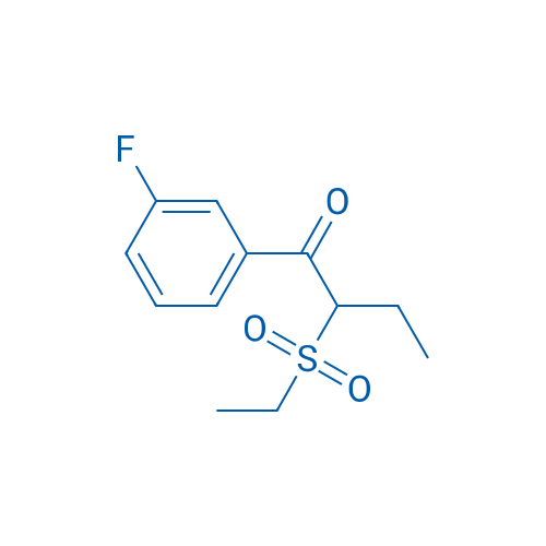 2-(Ethylsulfonyl)-1-(3-fluorophenyl)butan-1-one 1g