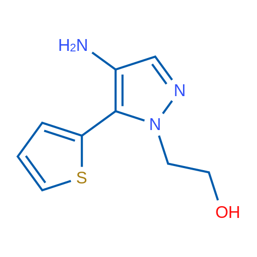 2-(4-Amino-5-(thiophen-2-yl)-1H-pyrazol-1-yl)ethanol 1g