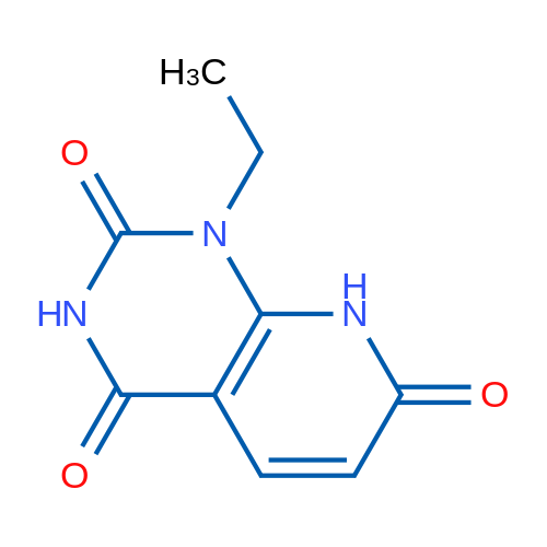 1-Ethylpyrido[2,3-d]pyrimidine-2,4,7(1H,3H,8H)-trione 1g