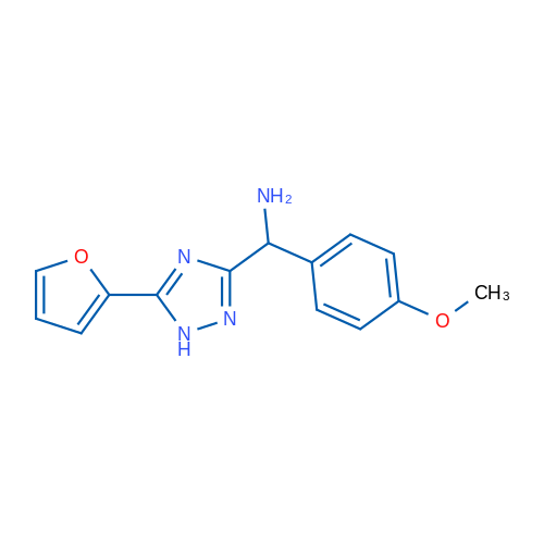 (5-(Furan-2-yl)-1H-1,2,4-triazol-3-yl)(4-methoxyphenyl)methanamine 1g
