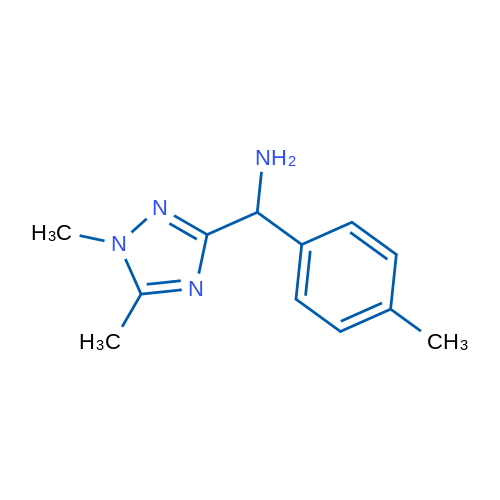 (1,5-Dimethyl-1H-1,2,4-triazol-3-yl)(p-tolyl)methanamine 1g