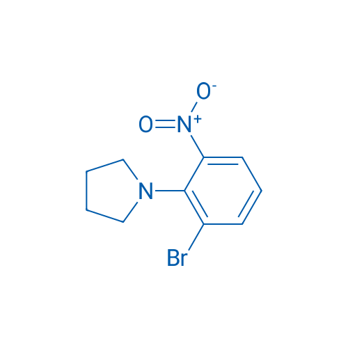 1-(2-Bromo-6-nitrophenyl)pyrrolidine 1g