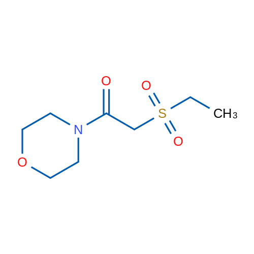 2-(Ethylsulfonyl)-1-morpholinoethanone 1g