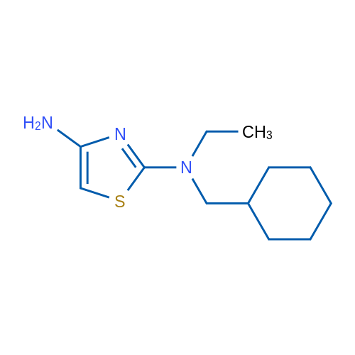 N2-(Cyclohexylmethyl)-N2-ethylthiazole-2,4-diamine 1g
