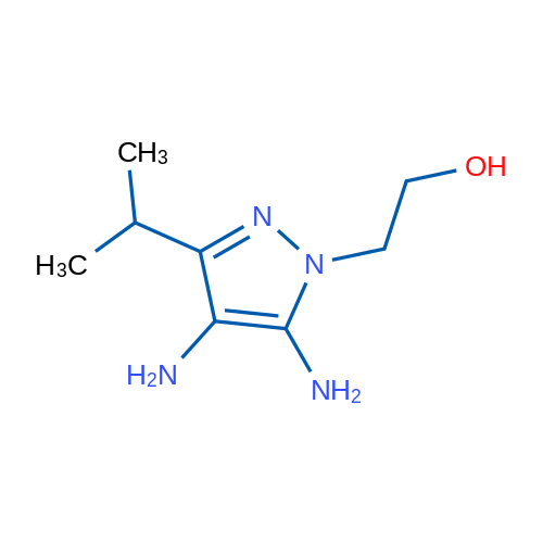 2-(4,5-Diamino-3-isopropyl-1H-pyrazol-1-yl)ethanol 1g