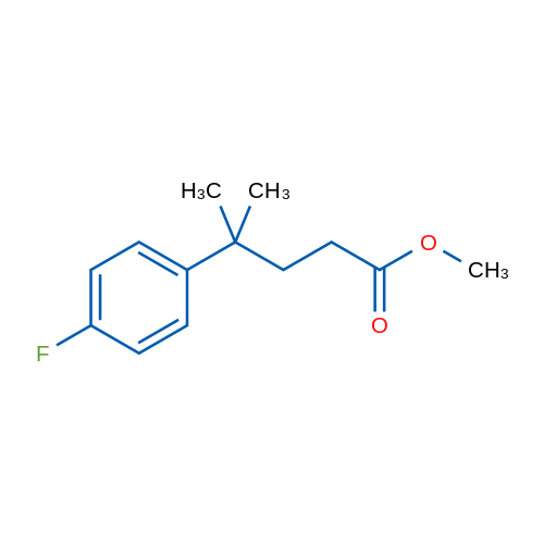 Methyl 4-(4-fluorophenyl)-4-methylpentanoate 1g