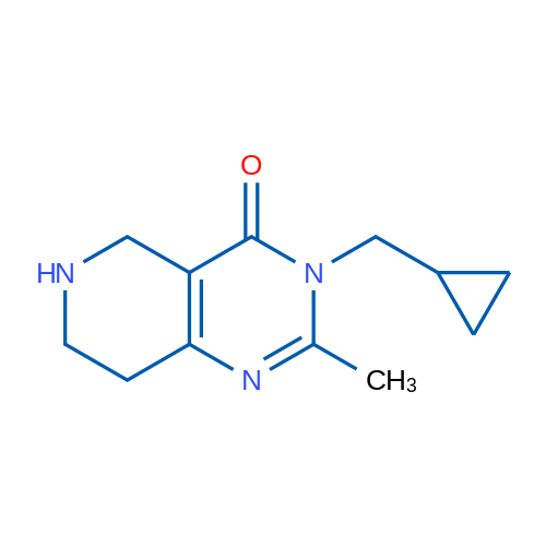 3-(Cyclopropylmethyl)-2-methyl-5,6,7,8-tetrahydropyrido[4,3-d]pyrimidin-4(3H)-one 1g