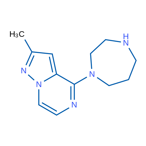 4-(1,4-Diazepan-1-yl)-2-methylpyrazolo[1,5-a]pyrazine 1g