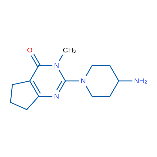 2-(4-Aminopiperidin-1-yl)-3-methyl-6,7-dihydro-3H-cyclopenta[d]pyrimidin-4(5H)-one 1g