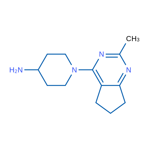 1-(2-Methyl-6,7-dihydro-5H-cyclopenta[d]pyrimidin-4-yl)piperidin-4-amine 1g