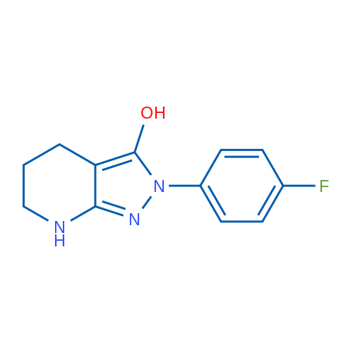 2-(4-Fluorophenyl)-4,5,6,7-tetrahydro-2H-pyrazolo[3,4-b]pyridin-3-ol 1g