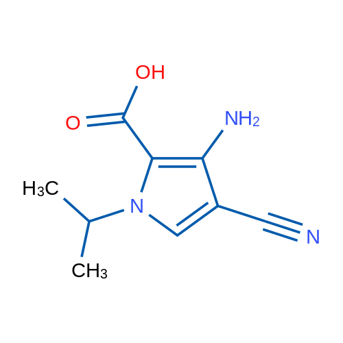 3-Amino-4-cyano-1-isopropyl-1H-pyrrole-2-carboxylic acid 1g