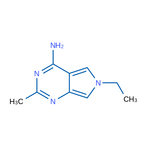 6-Ethyl-2-methyl-6H-pyrrolo[3,4-d]pyrimidin-4-amine 1g