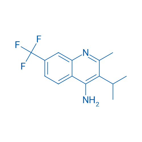 3-Isopropyl-2-methyl-7-(trifluoromethyl)quinolin-4-amine 1g