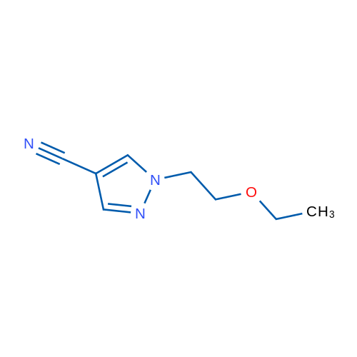 1-(2-Ethoxyethyl)-1H-pyrazole-4-carbonitrile 1g