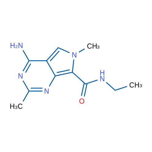 4-Amino-N-ethyl-2,6-dimethyl-6H-pyrrolo[3,4-d]pyrimidine-7-carboxamide 1g